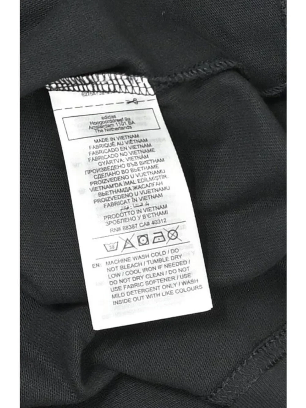 Adidas x Willy Chavarria Logo T-Shirt KS6445 in Black